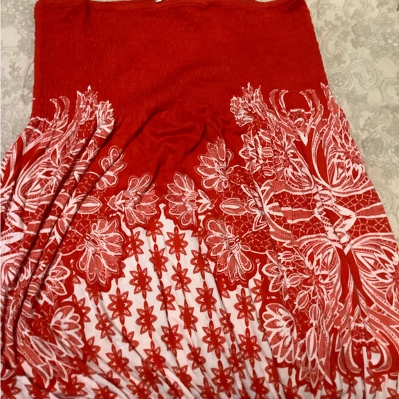 venus large bandeau red white top worm once - Picture 2 of 2